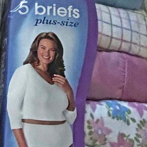 5 BRIEFS, 100% COTTON, 5 COLOURS, SIZE 13 (6X), FRUIT OF THE LOOM, IN ORIGINAL